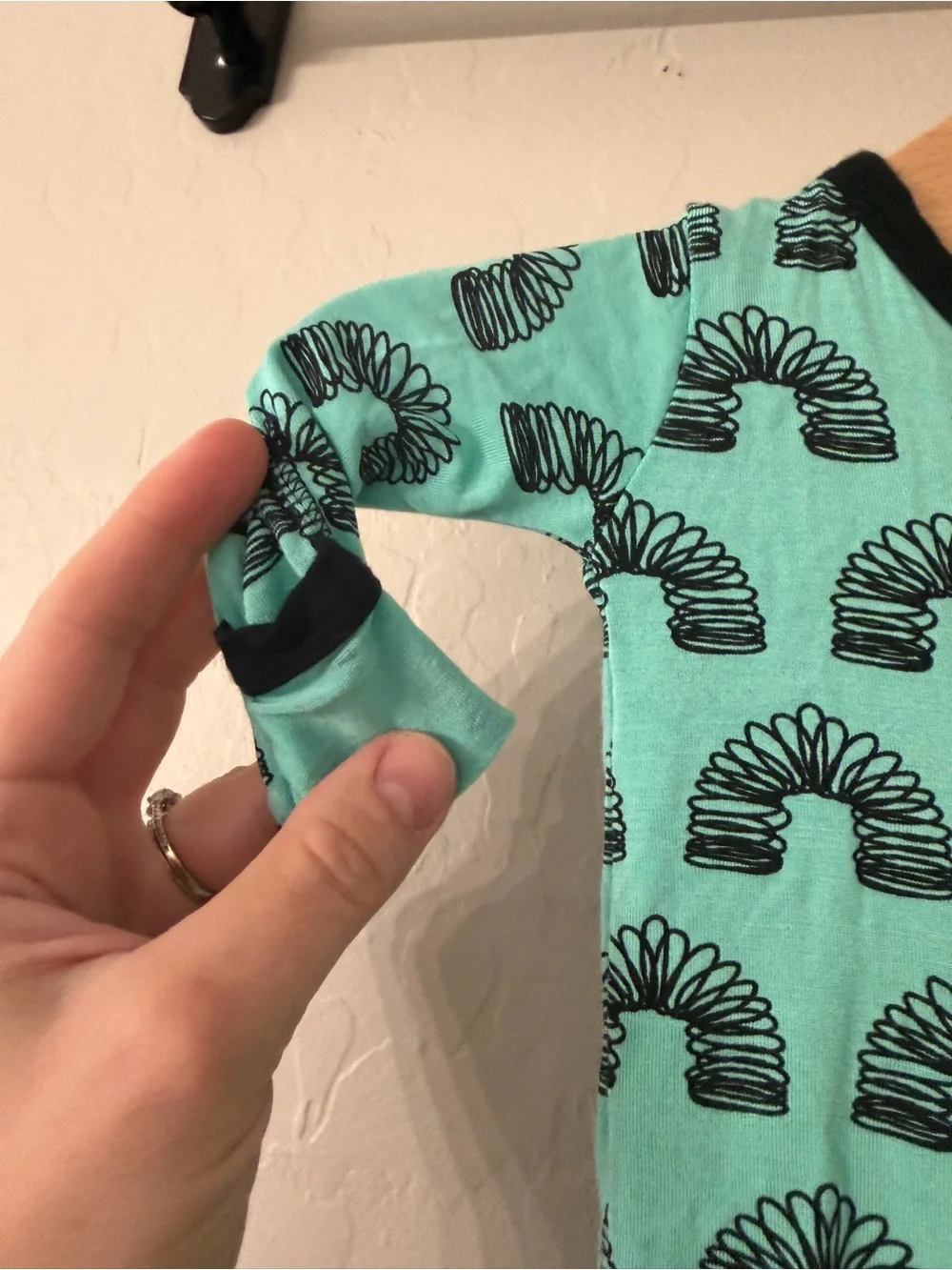 Kickee Pants Long-Sleeve Footed Slinky Pajamas